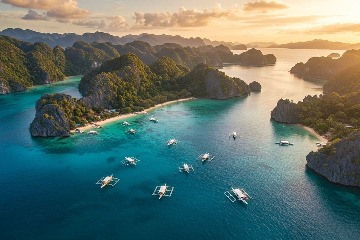 Palawan island landscape